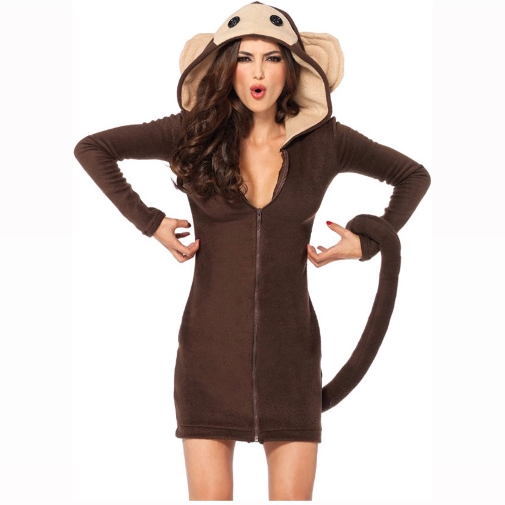 Women’s Curious George monkey costume